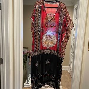 Kas Bohemian Kaftan tunic(bw)